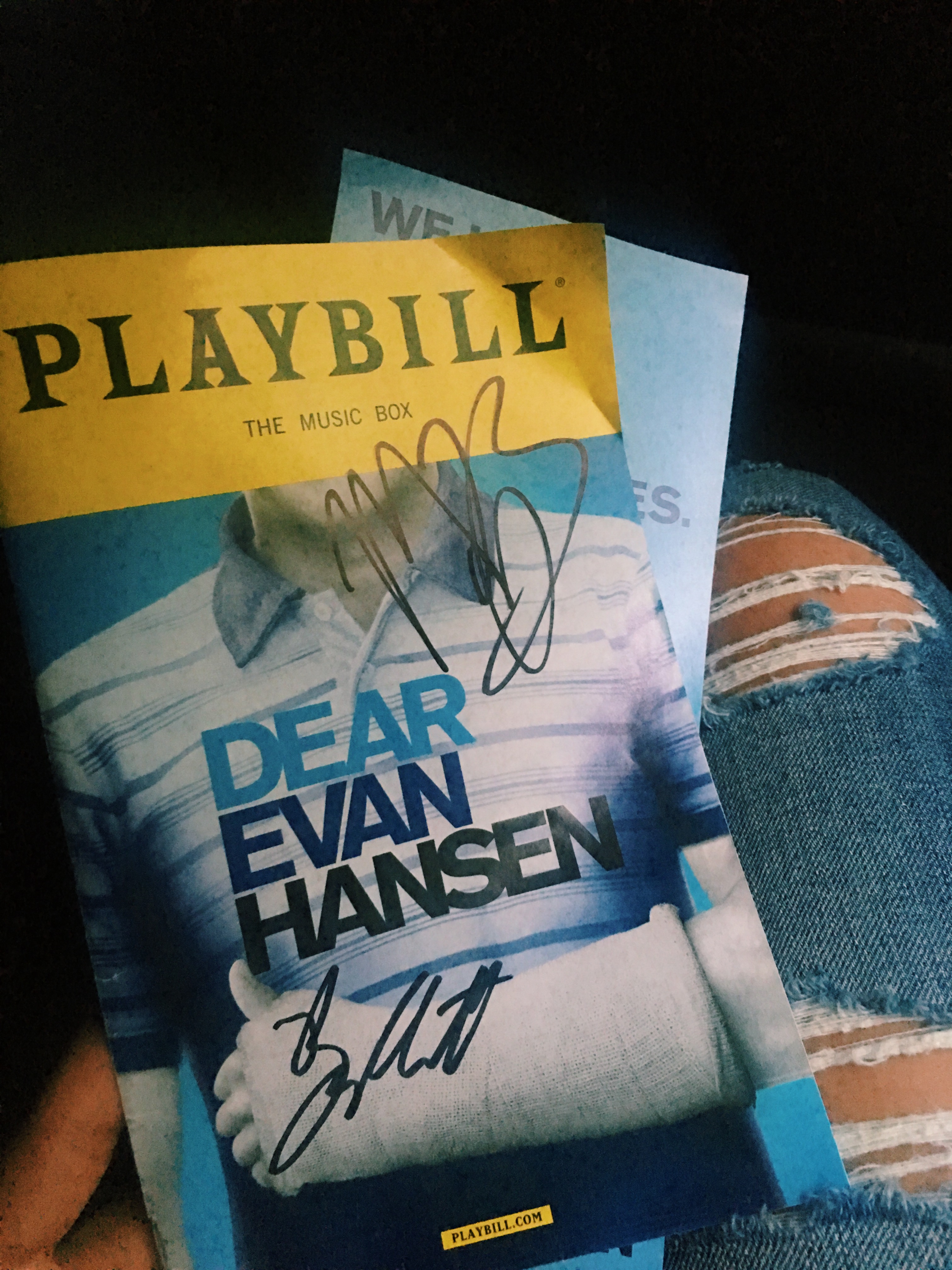 NYC and dear evan hansen !!!